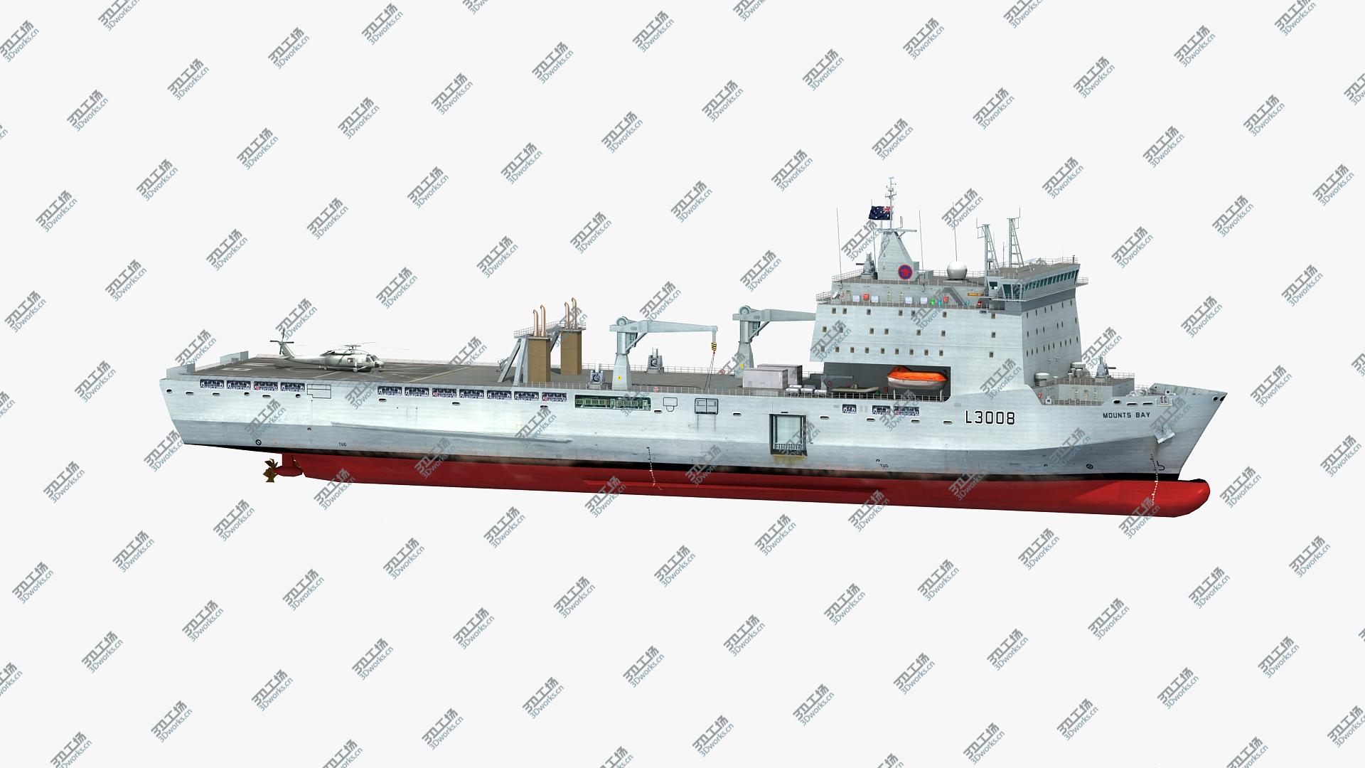 images/goods_img/2021040233/HMAS Mounts Bay L3008 3D model/3.jpg